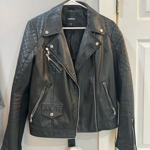 Express leather jacket